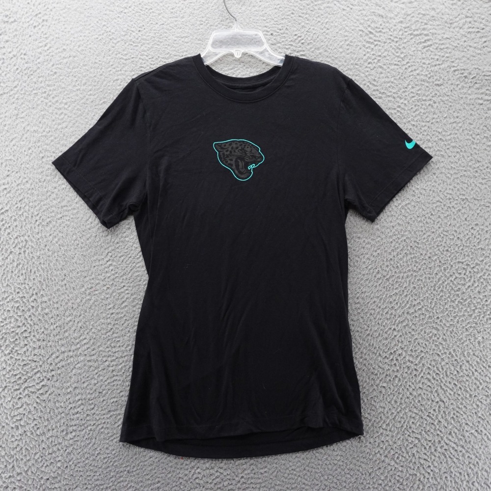 The Nike Tee Jacksonville Jaguars TShirt Black‎ Small Womens NFL Football NEW
